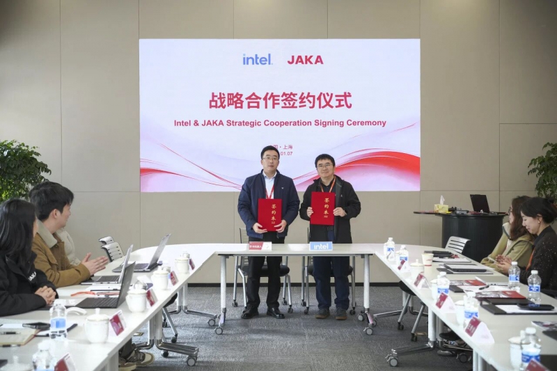 强强联合！节卡机器人 × Intel 达成战略合作，共推“算力与作业力融合”，引领具身智能新纪元(图1)