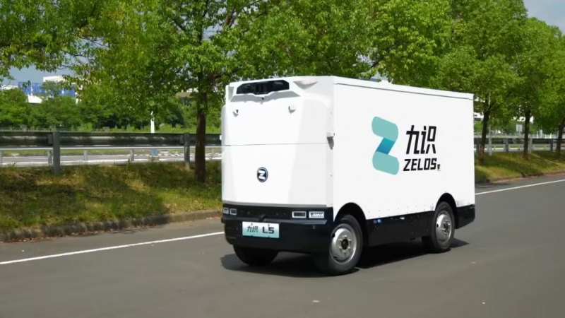 1.8 吨载重填补空白,九识智能发布全新 L 系列首款物流无人车 L5(图1) 1.8 吨载重填补空白,九识智能发布全新 L 系列首款物流无人车 L5(图1)
