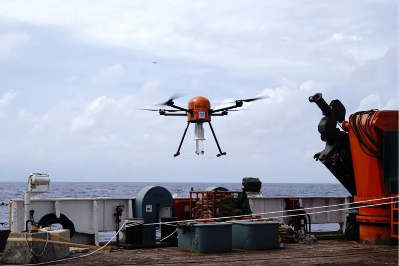 我国科研人员在南海北部成功开展“无人集群”科考试验(图1) 我国科研人员在南海北部成功开展“无人集群”科考试验(图1)