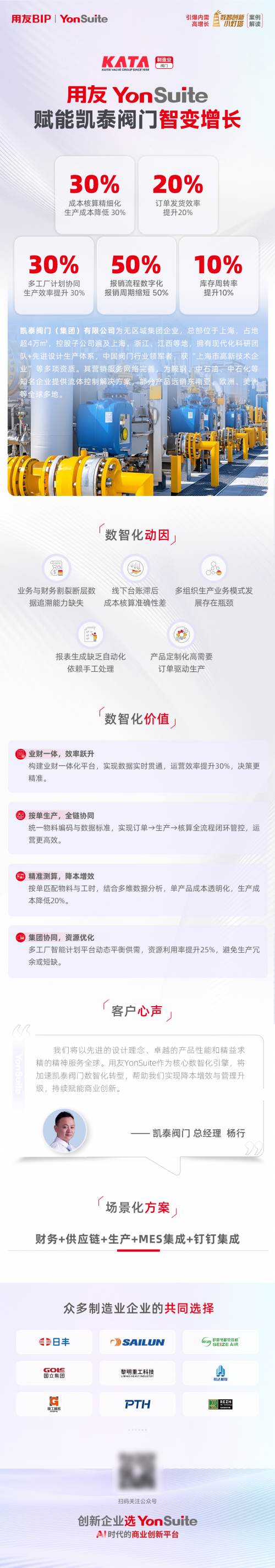 制造业成本核算:YonSuite赋能凯泰阀门实现精细化降本30%!(图4) 制造业成本核算:YonSuite赋能凯泰阀门实现精细化降本30%!(图4)