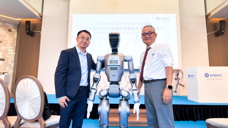 越疆科技于日本名古屋首发新品,人形机器人全球量产交付(图4) 越疆科技于日本名古屋首发新品,人形机器人全球量产交付(图4)