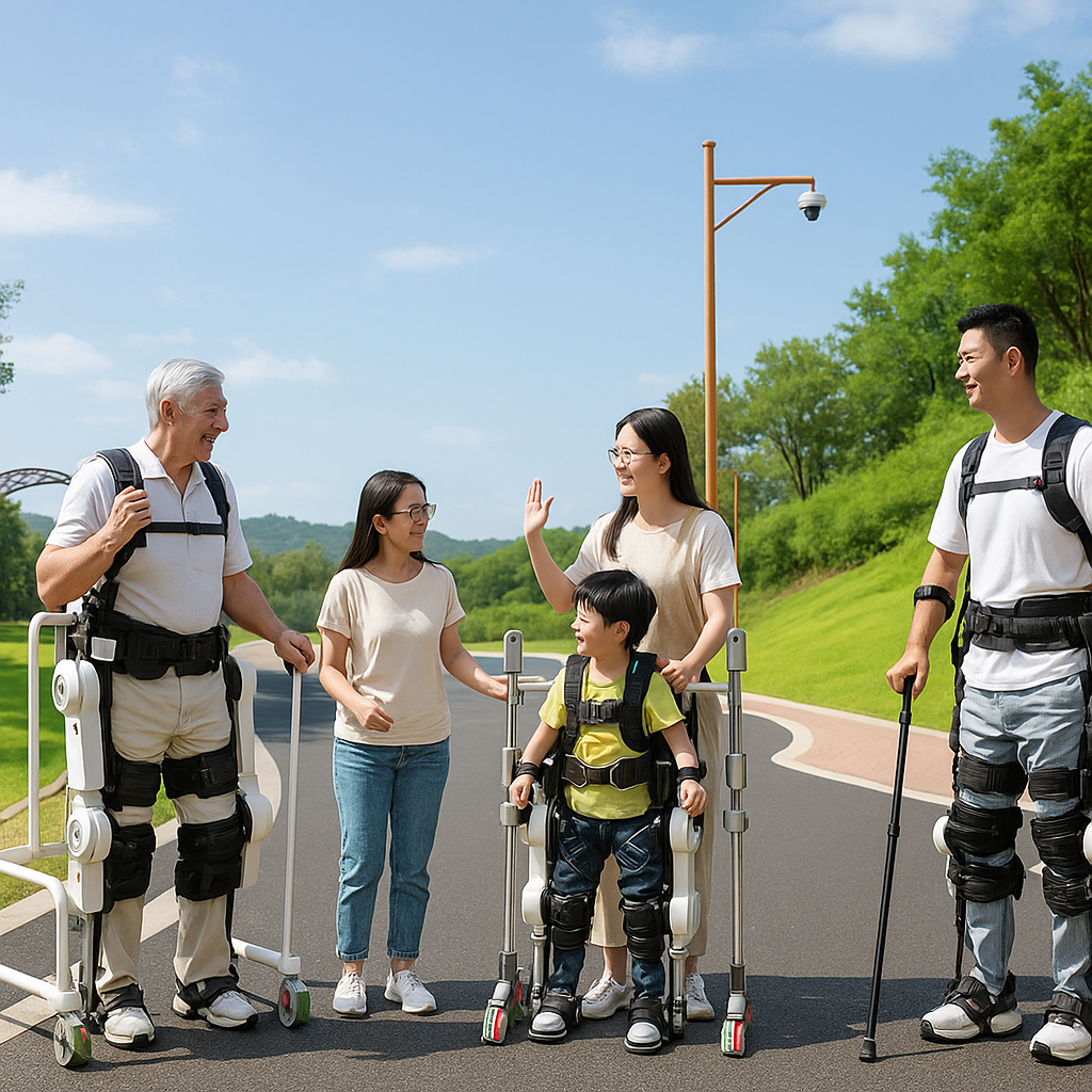 从机械传动到智能协同,雅特力助力外骨骼机器人应用创新发展(图1) 从机械传动到智能协同,雅特力助力外骨骼机器人应用创新发展(图1)