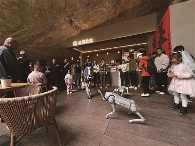 智能机器人成景区明星 雁荡“焕新”文旅场景(图2)