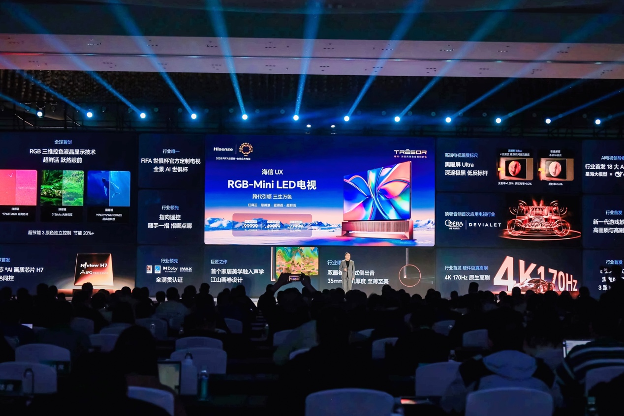 27999元起售！海信全球首款RGB-Mini LED电视量产上市(图4)