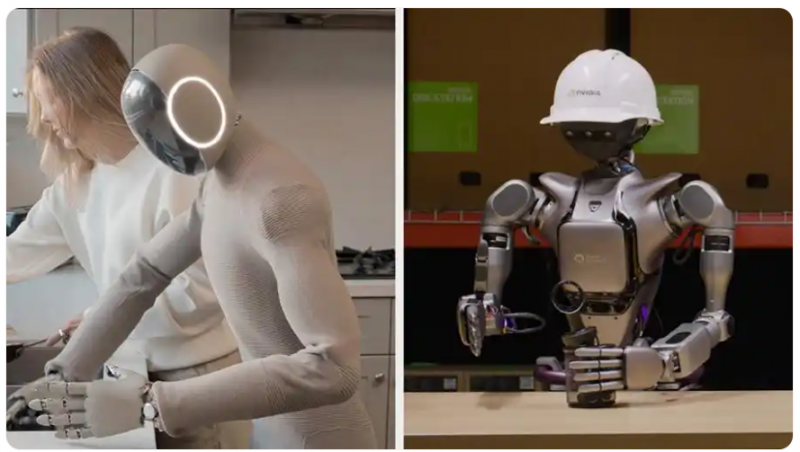 英伟达发布全球首个开源人形机器人模型,推动产业迈向新纪元(图1) 英伟达发布全球首个开源人形机器人模型,推动产业迈向新纪元(图1)