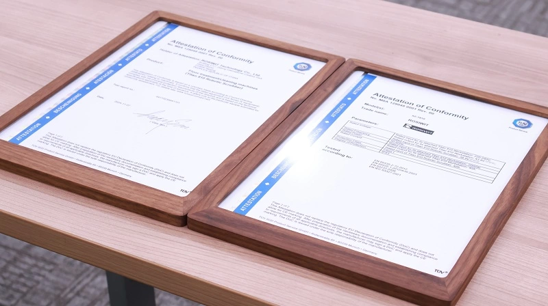 霞智科技Titan 810荣获TÜV南德欧盟CE-MD认证证书(图2)