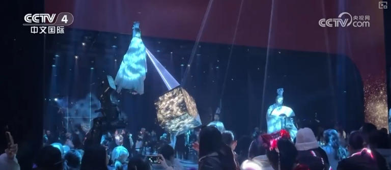 机器人乐队、AI兔爷、“AI”与“雅宋” 科技点亮燃动中国年(图11)