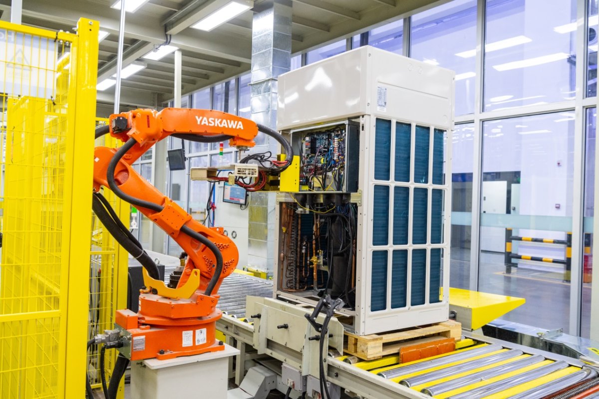 行业最大、国内首台！海尔MX-Max物联多联机下线交付(图2)