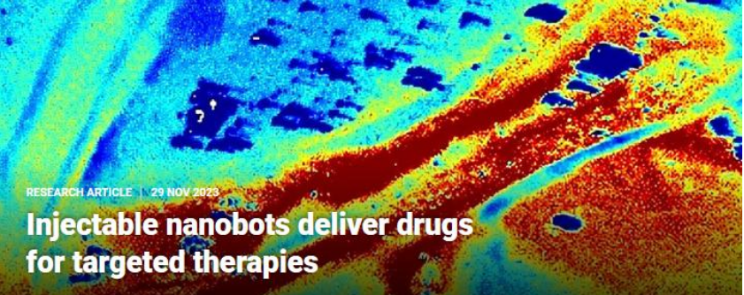 溶栓纳米机器人在武汉研制成功(图1)