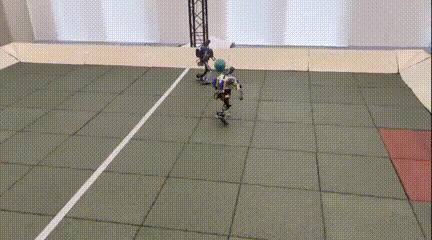 会控球会射门会防守，人形机器人自主踢足球，未来要吊打人类？(图2)