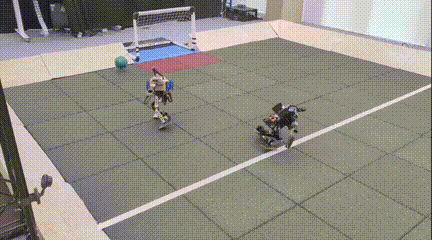 会控球会射门会防守，人形机器人自主踢足球，未来要吊打人类？(图8)